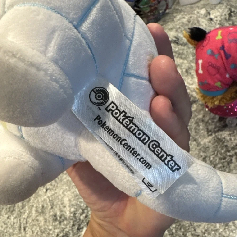 2017 Pokemon Center Original Alolan Sandshrew Poke Plush 8 Inch US Authentic